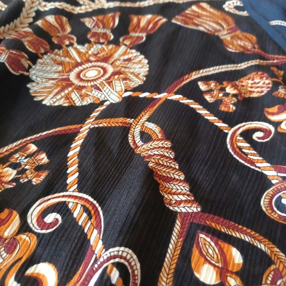 ⭐️ 2 for $20 | Suzy Shier | Stunning Bohemian Style Sheer Boxy Top - Picture 7 of 7